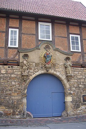 Portal barroco de la antigua cartuja