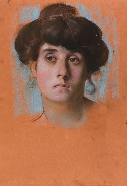 File:Hiremy-Hirschl Portrait of a young woman c. 1915.jpg