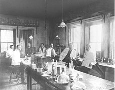 Hygienic Laboratory in the Butler Building in 1899 (N)