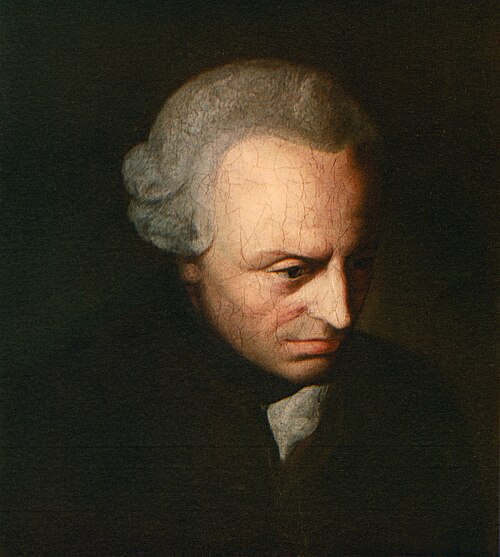 German philosopher Immanuel Kant, one of the most influential figures of Enlightenment and modern philosophy