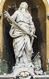 St. Barbara by Giovanni Maria Morlaiter