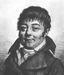 1821 portrait of Labillardière