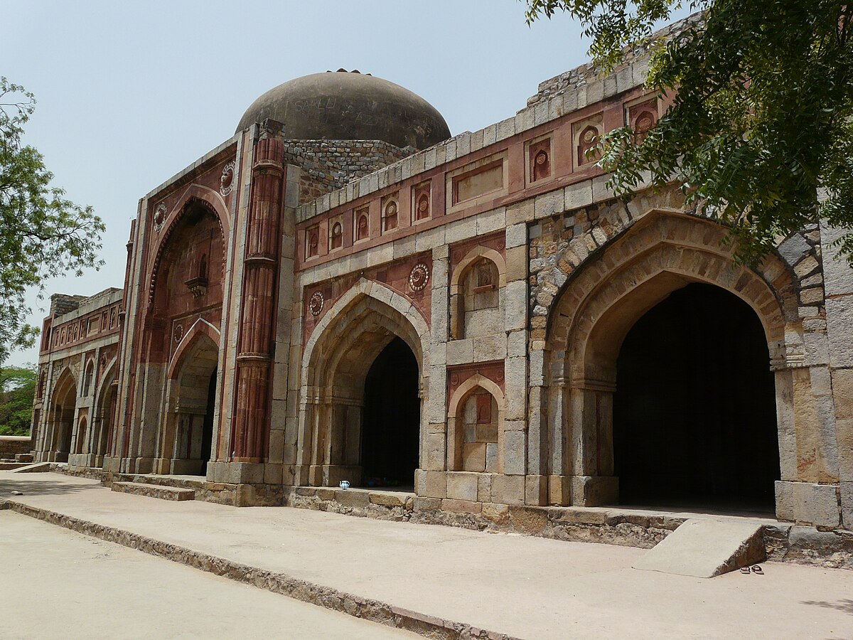 Image result for Jamali Kamali Tomb and Mosque-