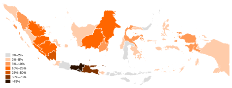 Javanese speakers by province.svg