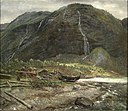 Johan Christian Dahl - View at Skjolden in Sogn - NG.M.03721 - National Museum of Art, Architecture and Design.jpg