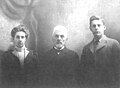 Coba, Johannis en Hendrik de Rijke, rond 1908