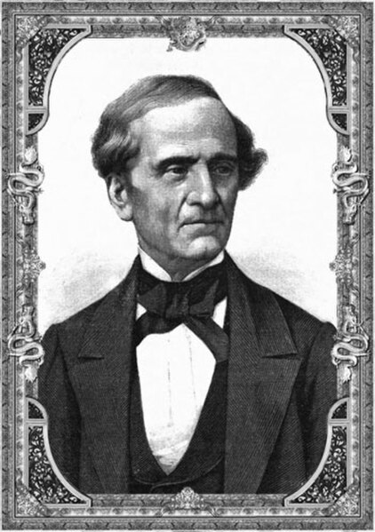 José María Gutiérrez de Estrada who in 1840 was forced to flee Mexico after provoking widespread outrage for advocating the establishment of a monarch