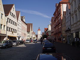 Königsstraße i Dillingen.