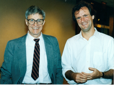 Ken Iverson and Arthur Whitney, 1989