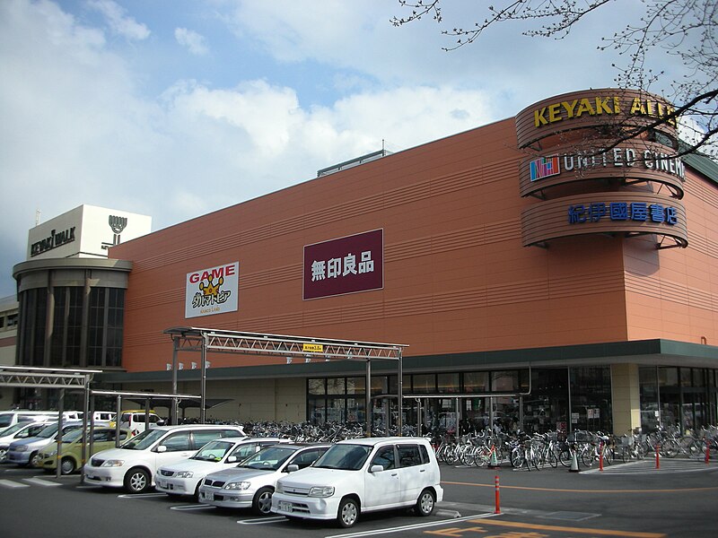 File:KEYAKI-WALK Maebashi 001.JPG