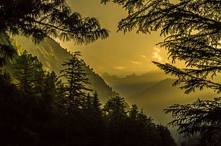 Kasol Hill Station in Himachal Pradesh, India