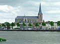 Kampen: Vista de la Bovenkerk i d'IJsselkade