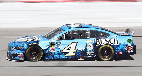 Kevin Harvick won the second stage.