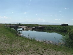 Natural channel from Khar Lake to Dörgön Lake