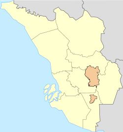 Rawang is located in Selangor
