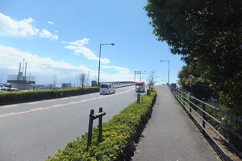 File:Komatsushimatown 外開 Komatsushimacity Tokushimapref Tokushimaprefectural road 178 Komatsushimaport Minamikomatsushima station Line in 2014 No,1.JPG
