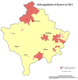 <span class="mw-page-title-main">Serb enclaves in Kosovo</span>