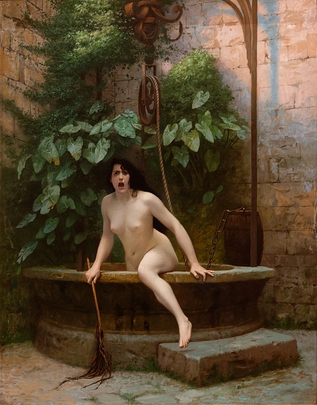 La Vérité sortant du puits, 1896, Jean-Léon Gérôme.