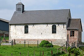 The church in La Vicogne
