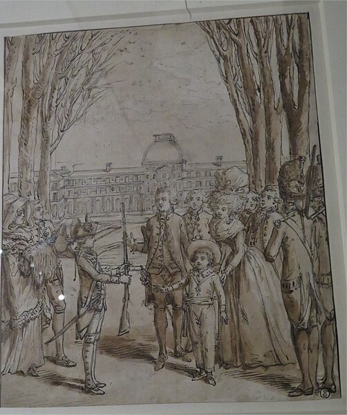 File:La promenade du dauphin dans le jardin des Tuileries.jpg