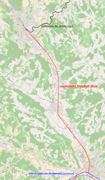 Landesbahn Gleisdorf–Weiz