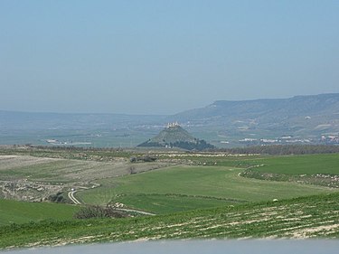 Castle of Las Plassas, or of Marmilla, which gave its name to the region. Las Plassas castle.jpg