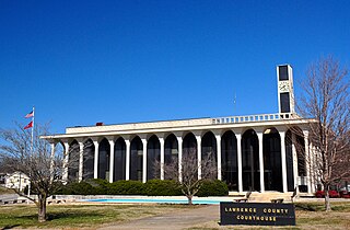 Lawrence County, Tennessee County in the United States