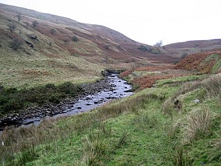 Leck Beck River in Cumbria and Lancashire, England