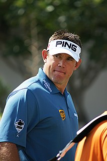 Lee Westwood English professional golfer