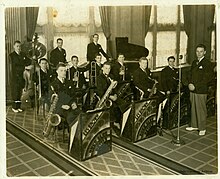 Les Brown and His Blue Devils performing in the 1930s LesBrown BlueDevils.JPG