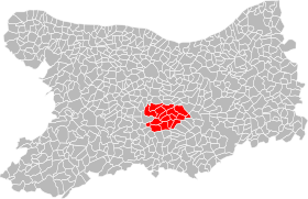 Localisation de Communauté de communes du Cingal