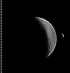 הירח כפי שצילמה משימת לונר אורביטר 4