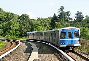巴尔的摩地铁使用的巴德通用捷运列车
