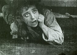 Mabel Normand, záběr z filmu