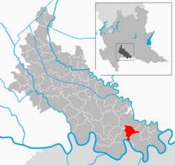 موقعیت کورنو جیووینه در نقشه
