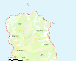 Rogliano – Mappa