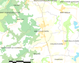 Marcilly-le-Châtel - Localizazion