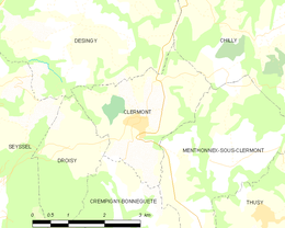 Clermont - Localizazion