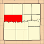 Thumbnail for File:Map highlighting Gettysburg Township, Graham County, Kansas.svg