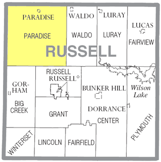 Paradise Township, Russell County, Kansas Township in Kansas, United States