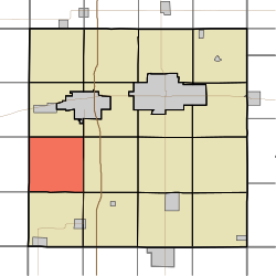 Map highlighting Union Township, Cerro Gordo County, Iowa.svg