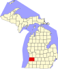 Map of Michigan highlighting Allegan County.svg