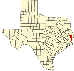 Jasper County - Kort