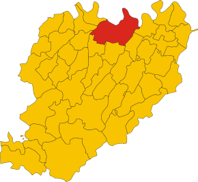 Poziția localității Comune di Piacenza