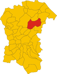 Pianella - mapa
