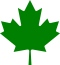 Akçaağaç yaprağı - Green.svg