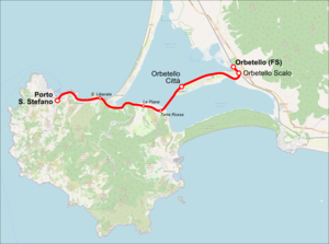 300px mappa ferrovia orbetello porto santo stefano