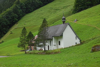 Marienkapelle im Horbis Photograph: LuFiLa Eligible: yes - Alps: yes - Cultural heritage: yes Link