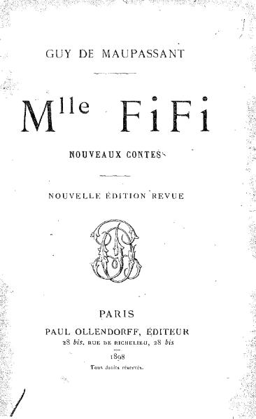 File:Maupassant - Mademoiselle Fifi.djvu
