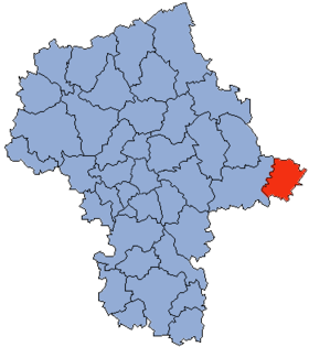 Localisation de Powiat de Łosice